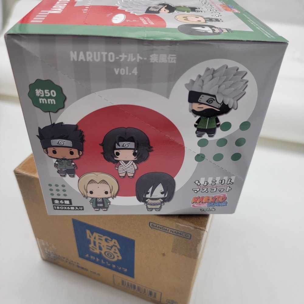 Megahouse Naruto Shippuden Vol. 4 Complete Set of Chokorin Mascot Figures NEW!